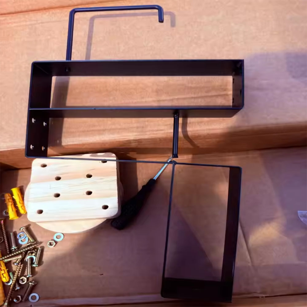 Motorcycle Gear Wall Mount - Houten motorhelmhouder, wandhaak, displayrek voor sportuitrusting,