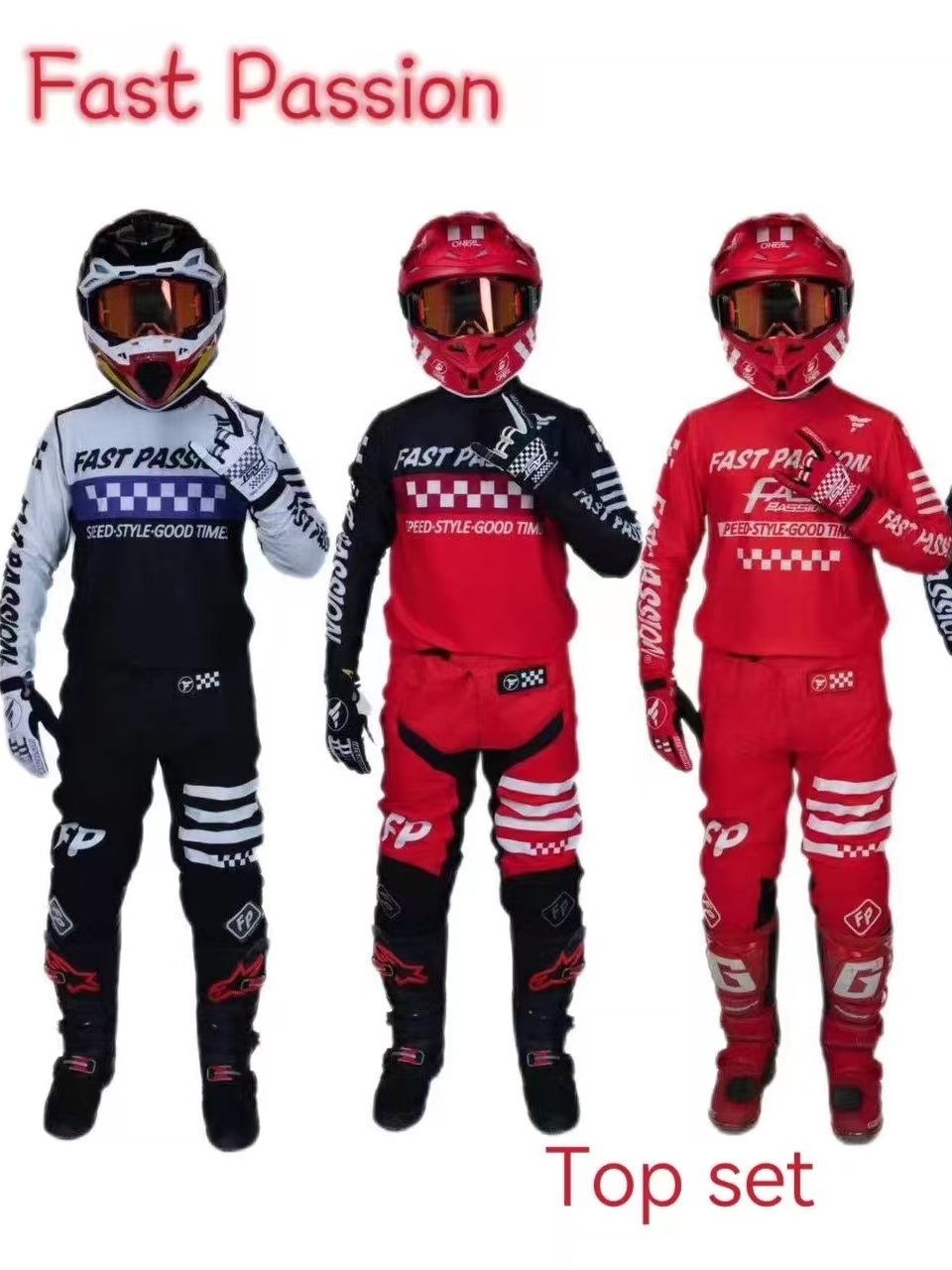 Motorcycle Gear Fox - 2025, fastpassion voor fox Motocross Gear