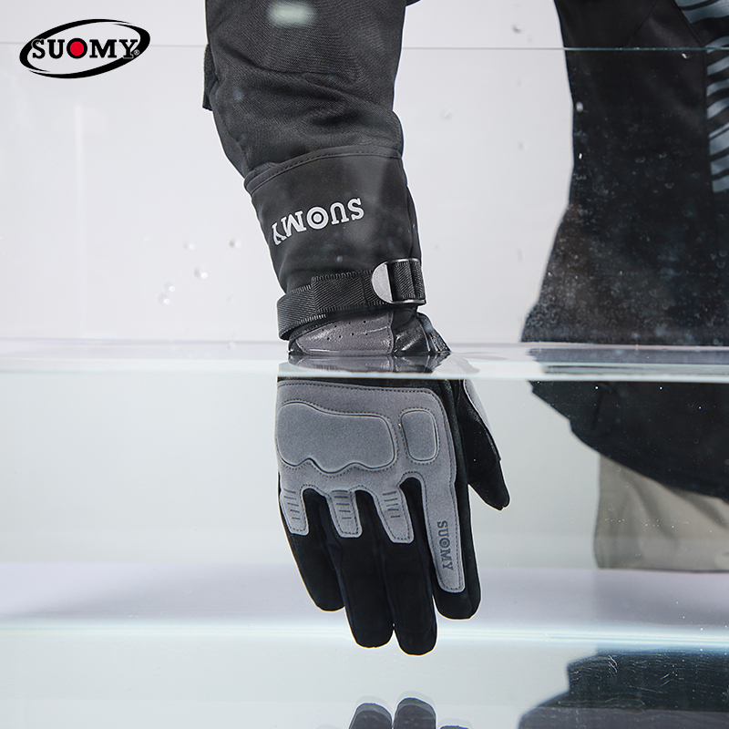 Motorcycle Gear Clearance - Nieuwe Suomy Winter Motorhandschoenen Halflang Waterdicht