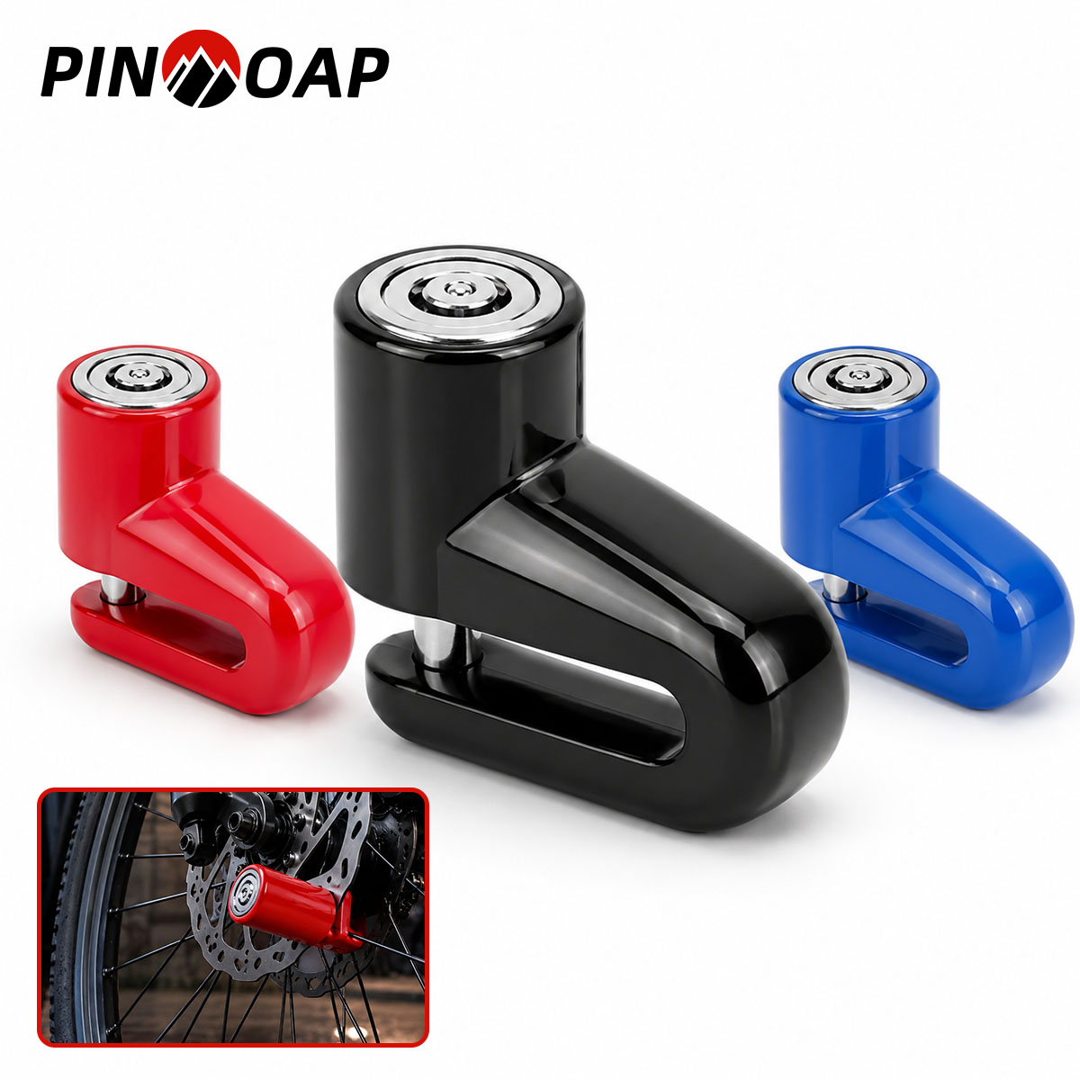 Disc Lock Brake - PINMOAP 1PC Fiets Schijfrem Slot Anti