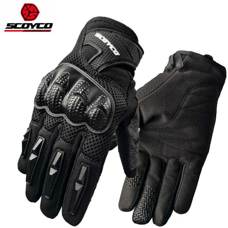 Motorcycle Gear Clearance - Scoyco Motorrijhandschoenen Touchscreen Motorhandschoen Antislip Ademend