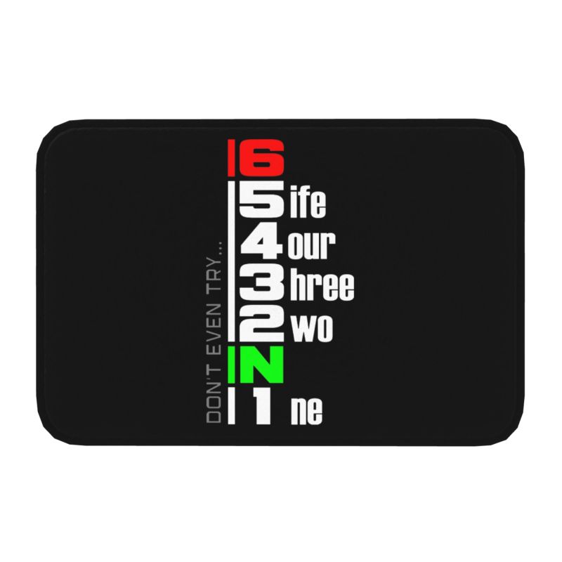 Motorcycle Gear Kitchener - Custom Motorcycle Gear 65432N Deurmat Mat