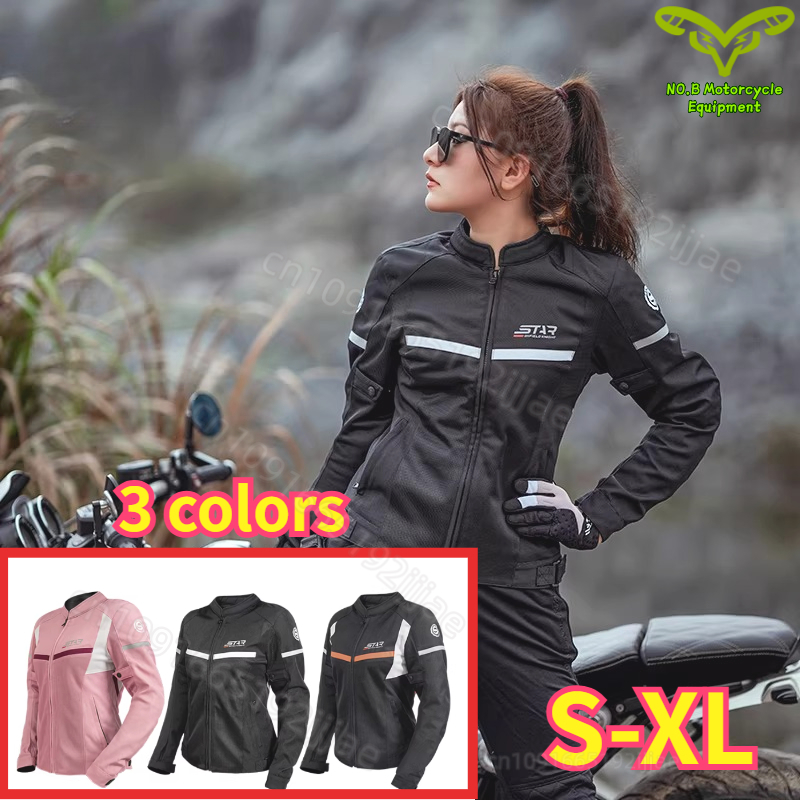 Motorcycle Gear Jacket Women - Dames motorrijjas Beschermende uitrusting Ademende Moto