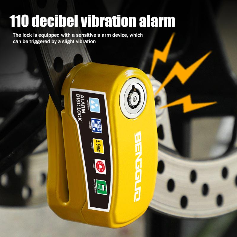 Hete Alarm Schijfrem Slot Anti - Disc Lock Brake recensie en prijs