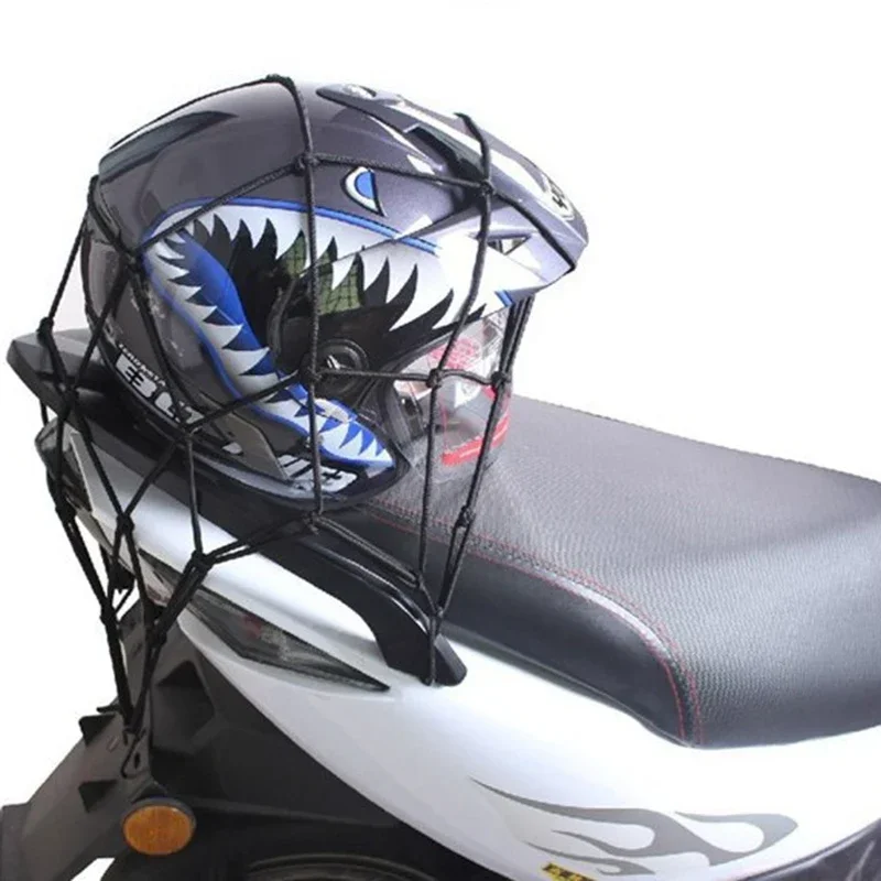 Motorfiets Bagagenet 30x30cm 4 - Motorcycle Gear Wall Mount recensie en prijs