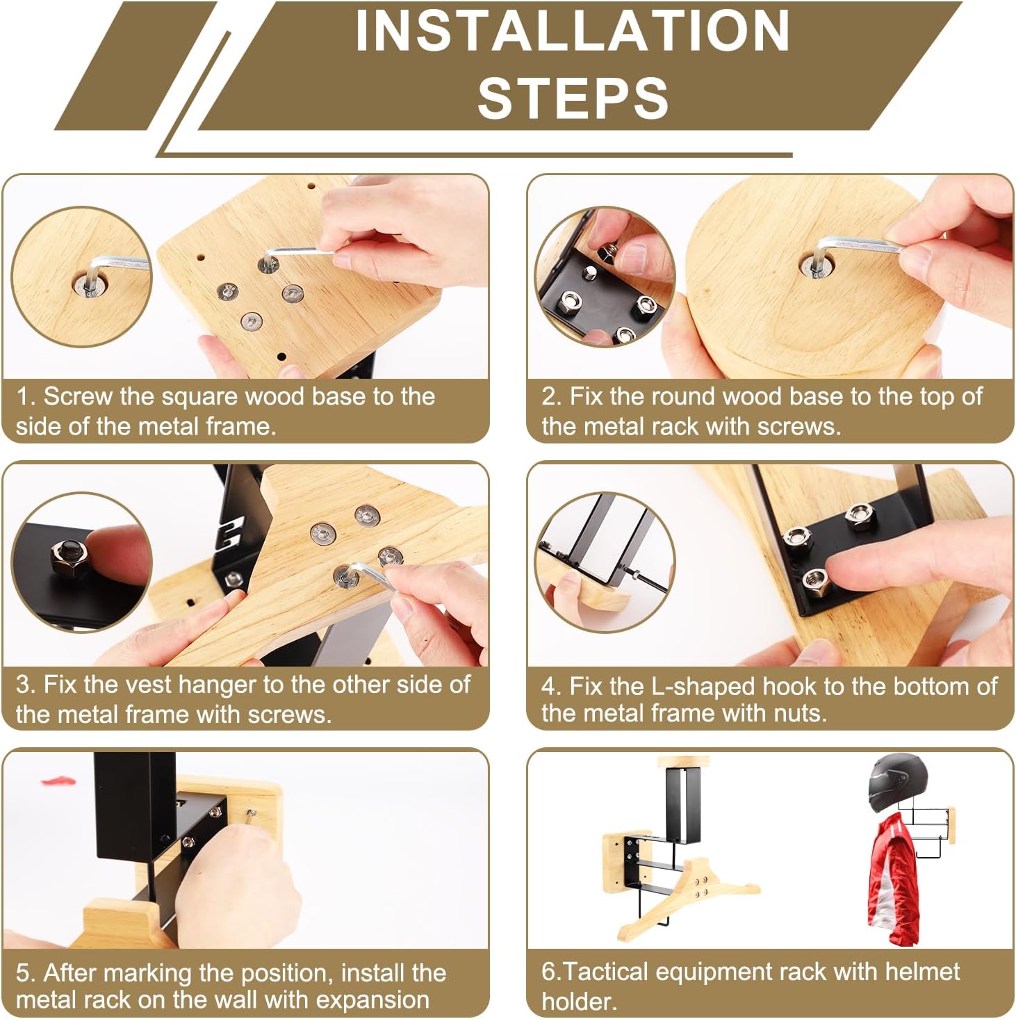 ​ Motorhelmhouder Wandmontage  - Motorcycle Gear Wall Mount recensie en prijs