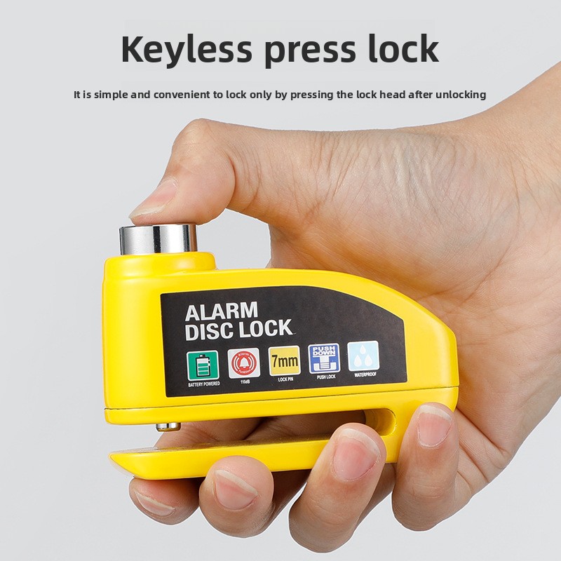 Fietsschijfremslot Alarm, elek - Disc Lock Brake recensie en prijs