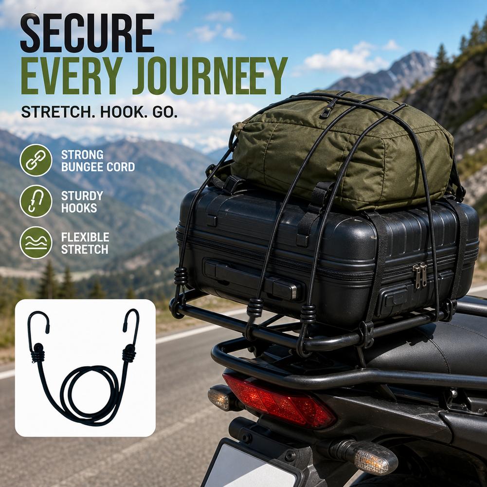 Bungee Koorden Hoge Elasticite - Motorcycle Gear Wall Mount recensie en prijs