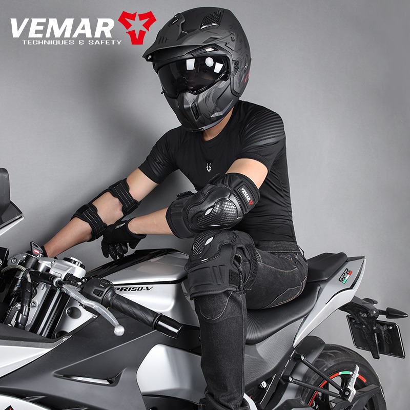4-delige motorfiets knie- en e - Motorcycle Gear Women recensie en prijs