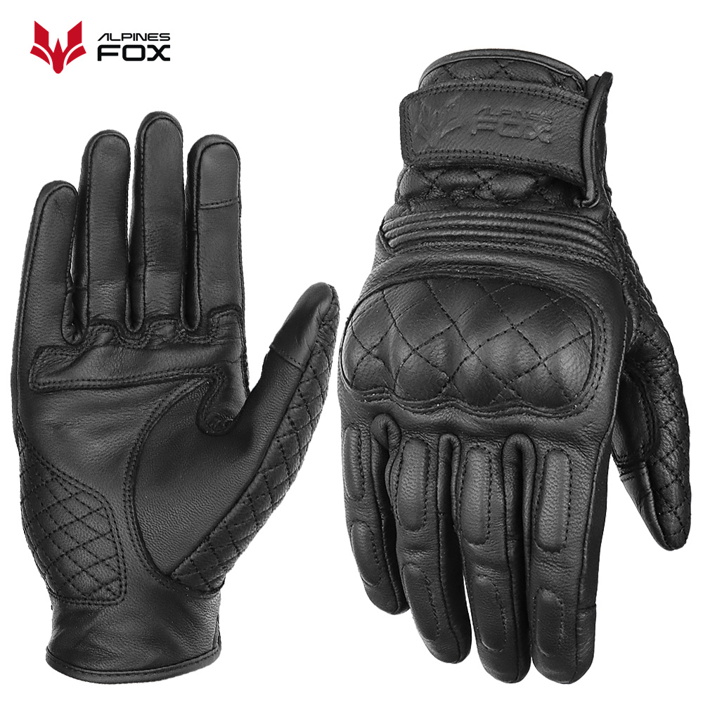 Retro Motorhandschoenen Echt L - Motorcycle Gear Fox recensie en prijs