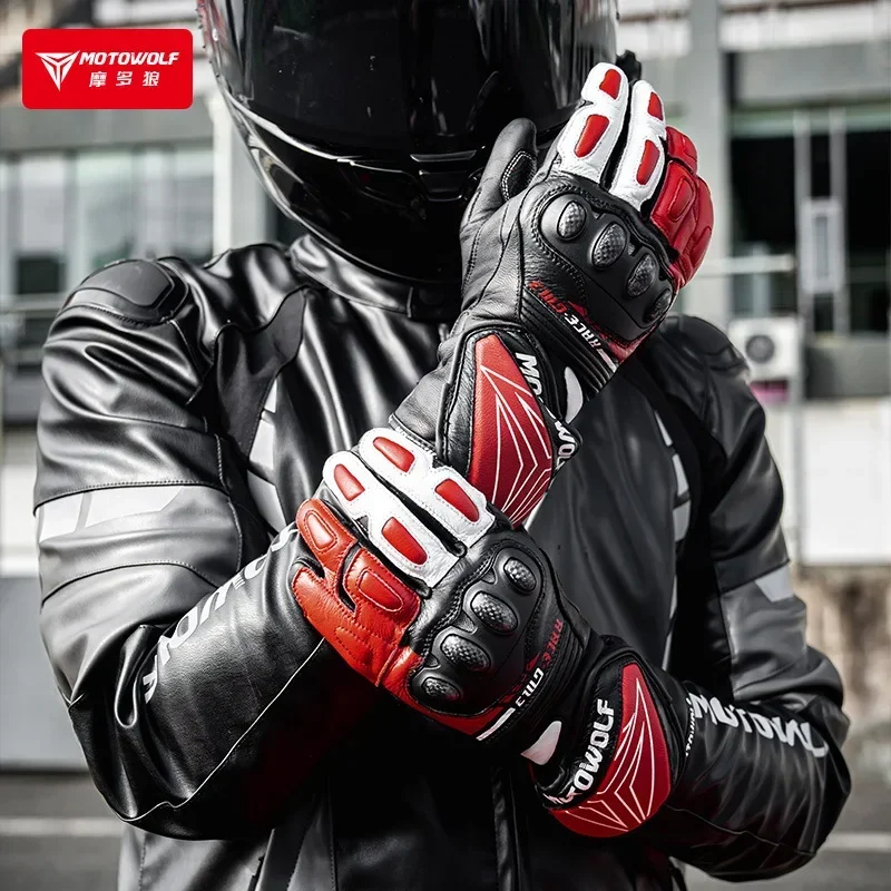 Echt lederen motorhandschoenen - Motorcycle Gear Clearance recensie en prijs