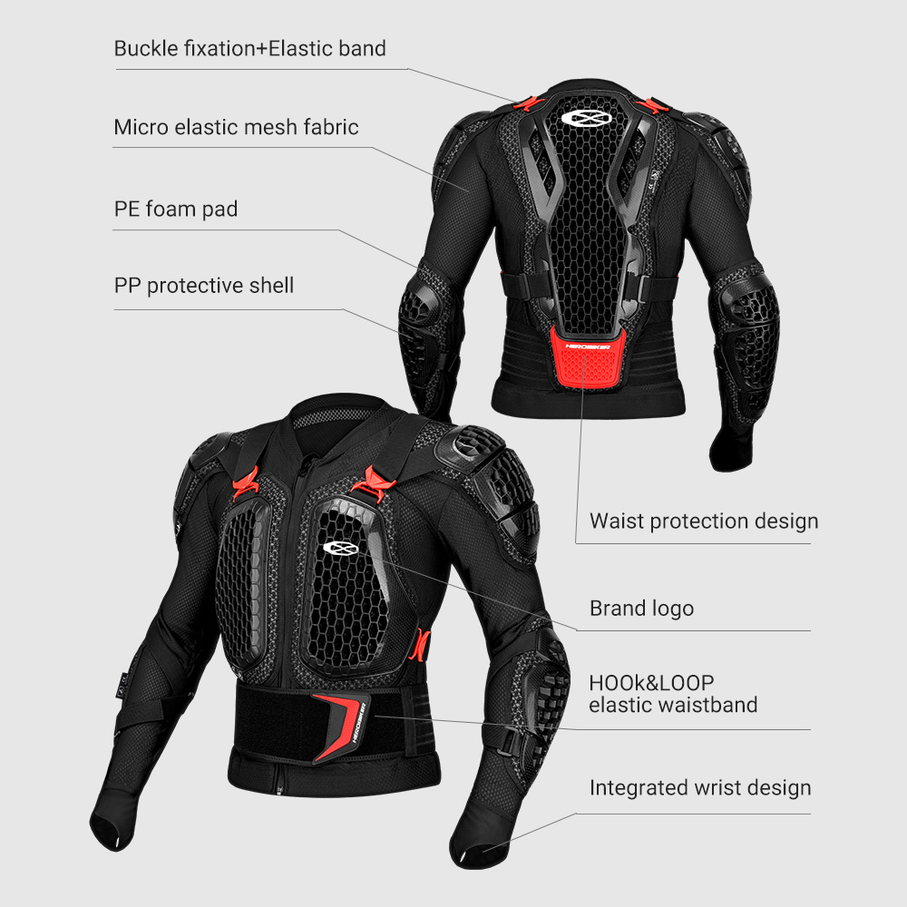 Motocross Armor Off-Road Anti- - Motorcycle Gear Jacket And Pants recensie en prijs